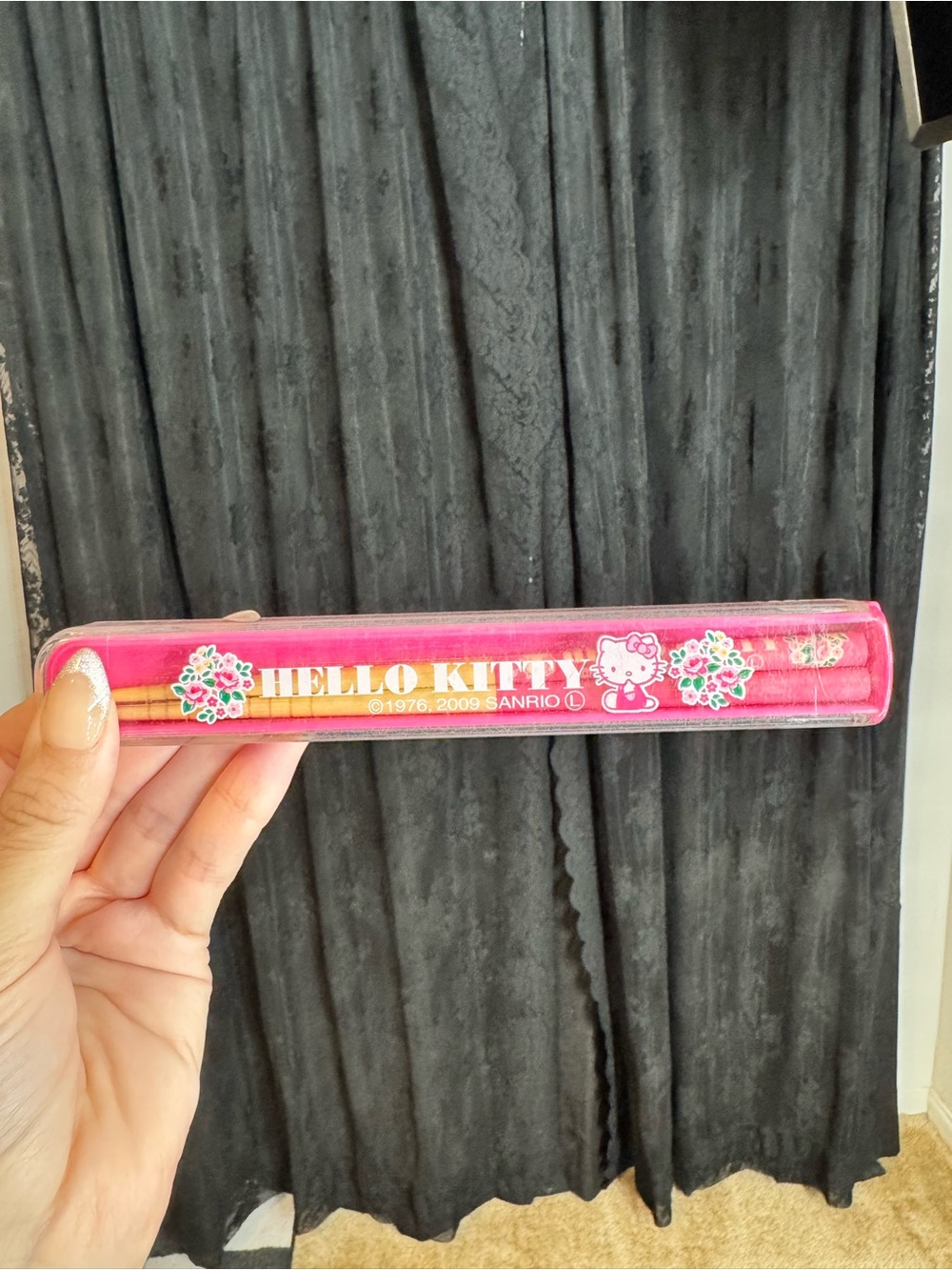 Hello Kitty To-Go Travel Chopsticks
